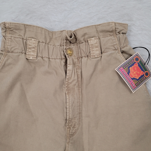 Mother The Yoyo Ruffle Greaser Paperbag Pants - Picture 7 of 12